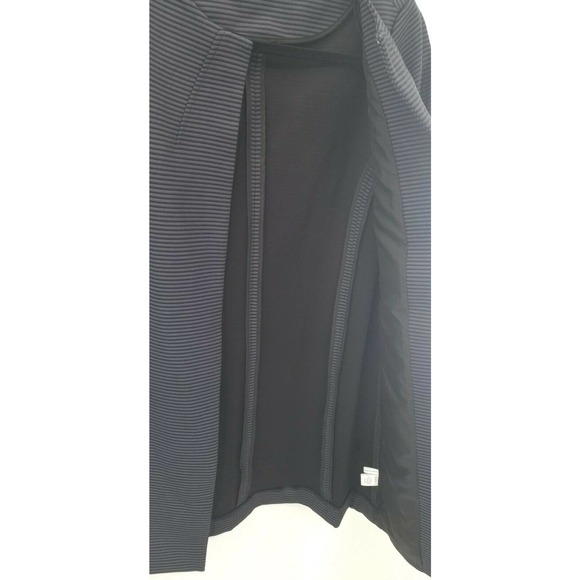 Amanda + Chelsea Women's Stripe Ponte Jacket - Picture 3 of 9